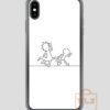 Rick-and-Morty-Outlined-White-iPhone-Case