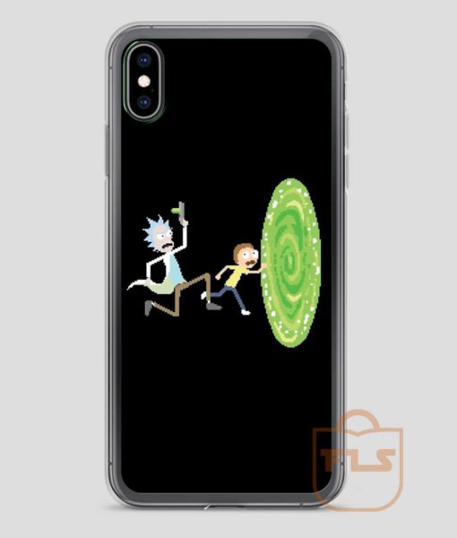 Rick-and-Morty-Pixel-Rick-iPhone-Case