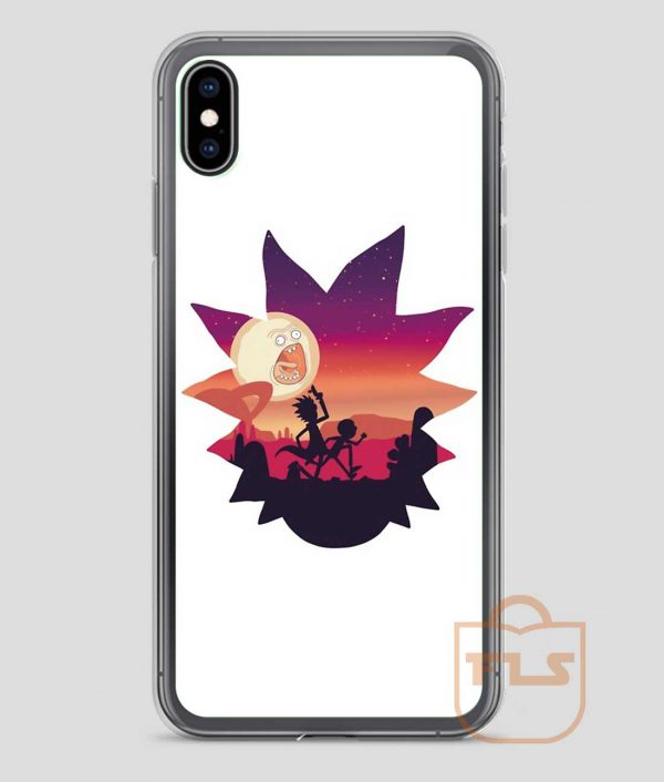 Rick-and-Morty-Run-iPhone-Case
