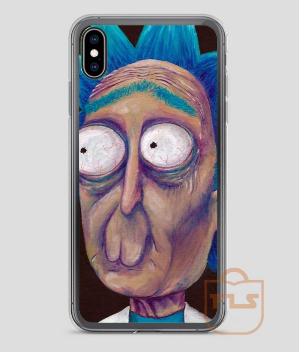 Rick-and-Morty-Trippy-Rick-iPhone-Case
