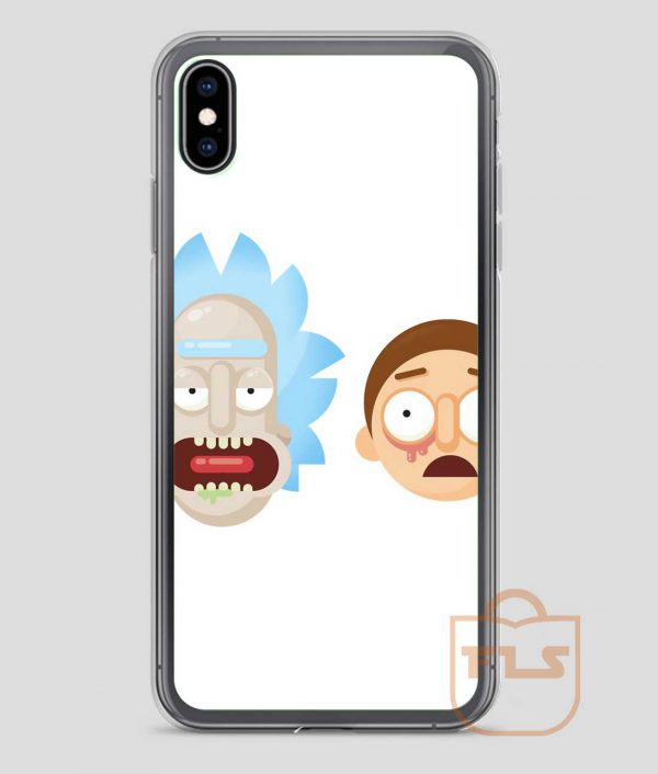 Rick-and-Morty-illustration-iPhone-Case