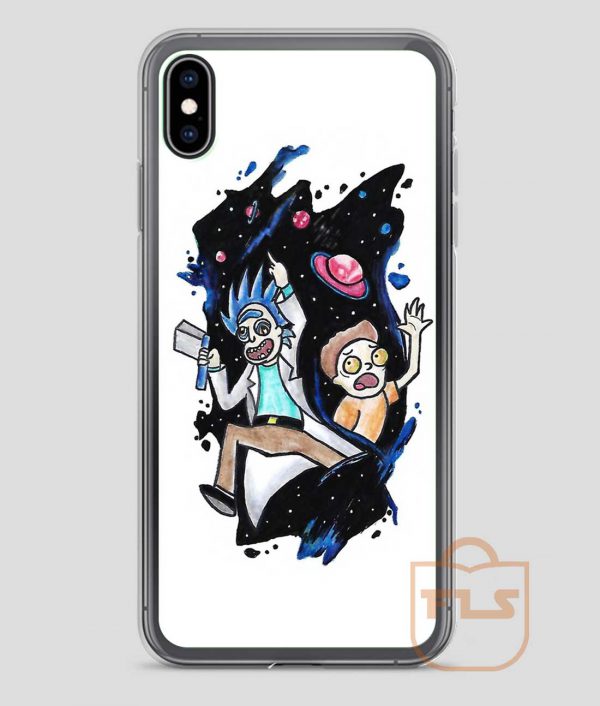 Rick-and-Morty-in-Space-iPhone-Case