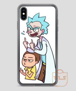 Rude-Rick-and-Morty-iPhone-Case