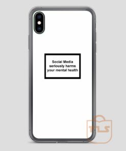 Social-Media-Seriously-Harms-Your-Mental-Health-iPhone-Case