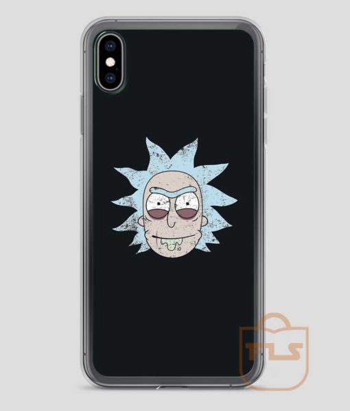 Vintage-Evil-Rick-Face-iPhone-Case