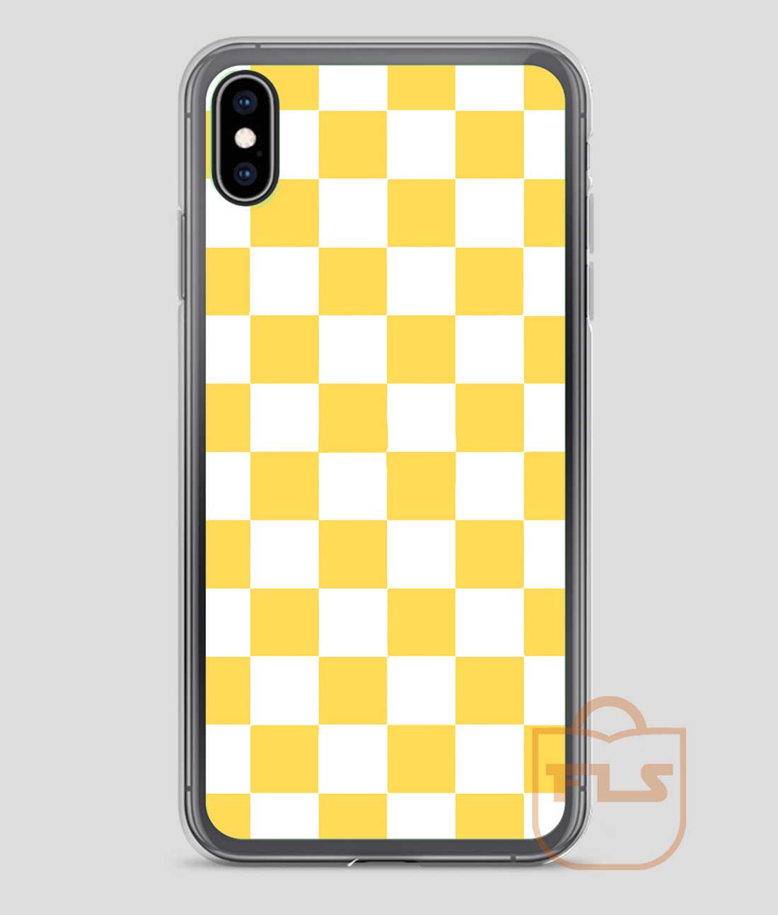 .com: Yellow Daisy Checkerboard Phone Case Compatible with