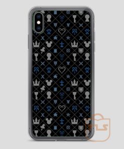 kingdom Hearts Pattern iPhone Case