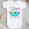 After Every Storm There is a Rainbow of Hope Here I am Baby Onesie