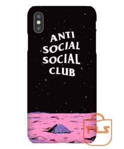 Anti Social Social Club Space iPhone Case
