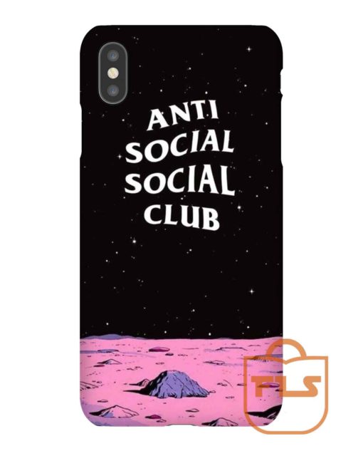 Anti Social Social Club Space iPhone Case