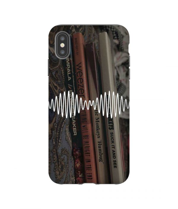 Arctic Monkeys and Books iPhone Case