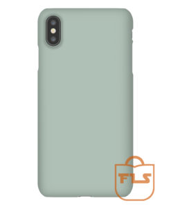 Ash Color Solid iPhone Case