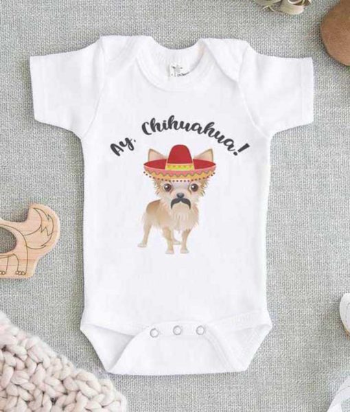 Ay Chihuahua Baby Onesie