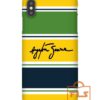 Ayrton Senna Helmet iPhone Case