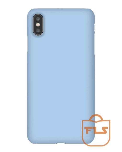 Baby Blue Solid Color iPhone Case