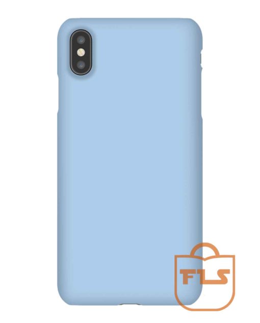 Baby Blue Solid Color iPhone Case