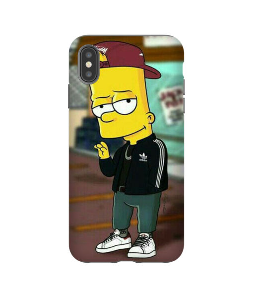 Bart Adidas iPhone Case