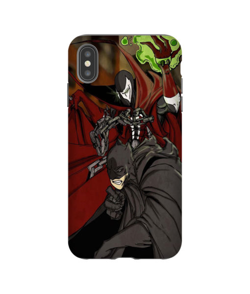 Batman vs Spawn iPhone Case