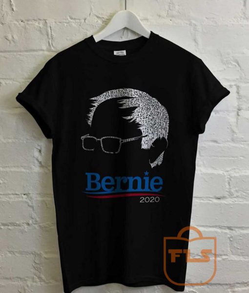 Bernie Sanders 2020 Typhograph T Shirt