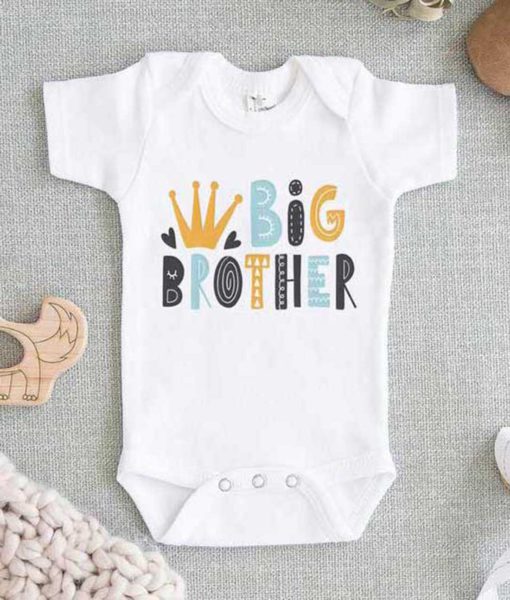 Big Brother Cute Baby Onesie