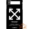 Black OFF-WHITE iphone Case