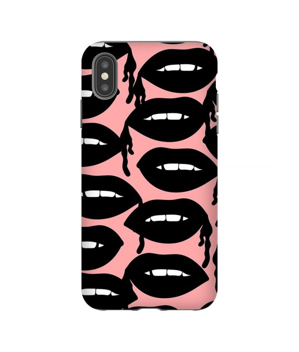 Bloody Lips iPhone Case