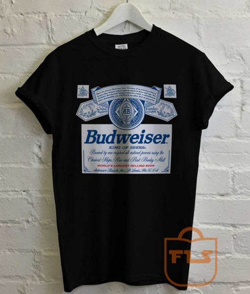 Budweiser Beer Logo Vintage T Shirt