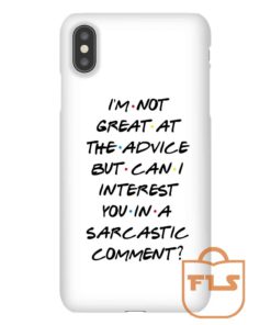 Can Interest You Sarcastic Comment iPhone Case