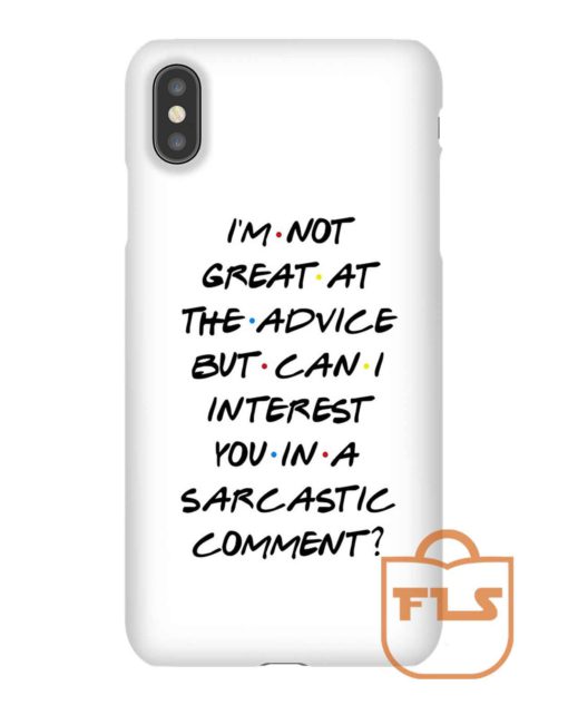 Can Interest You Sarcastic Comment iPhone Case