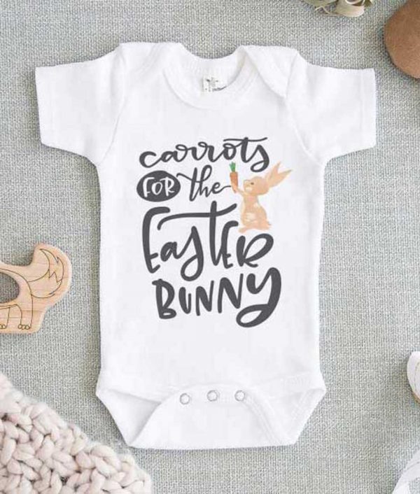 Carrots for the Easter Bunny Baby Onesie