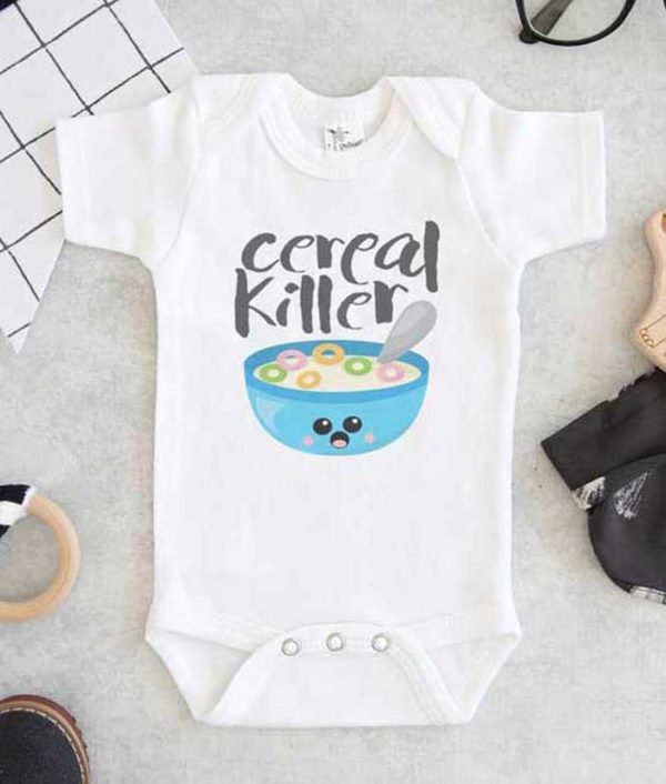 Cereal Killer Baby Onesie