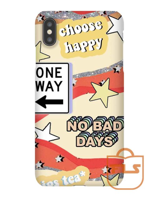 Choose Happy iPhone Case