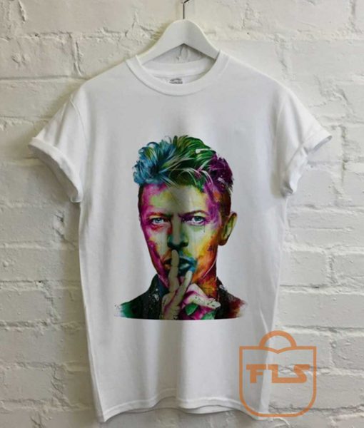 David Bowie Colorful Vintage T Shirt