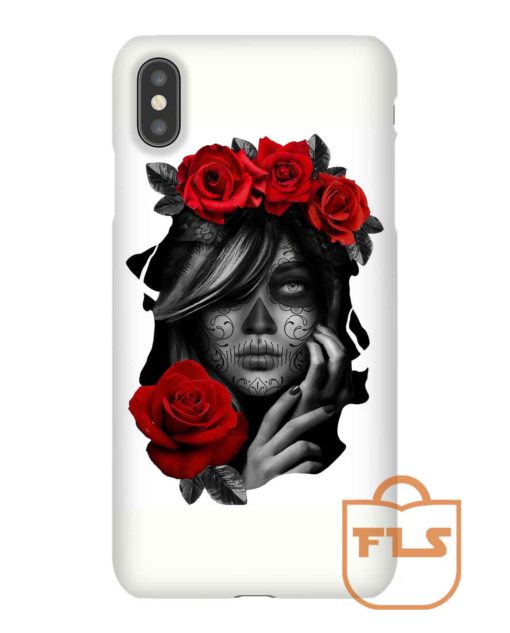 Day Of The Dead Woman iphone case