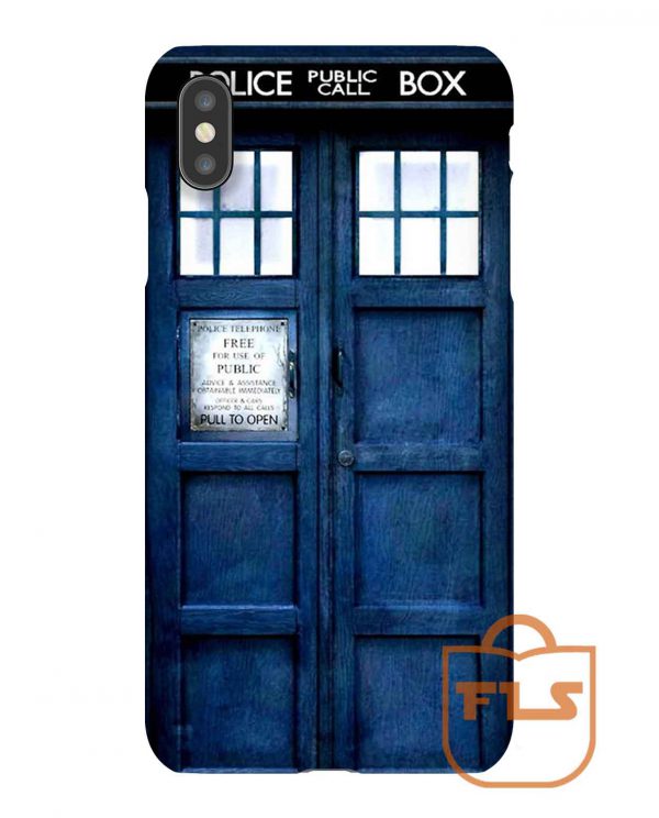 Doctor Who Tardis iPhone Case