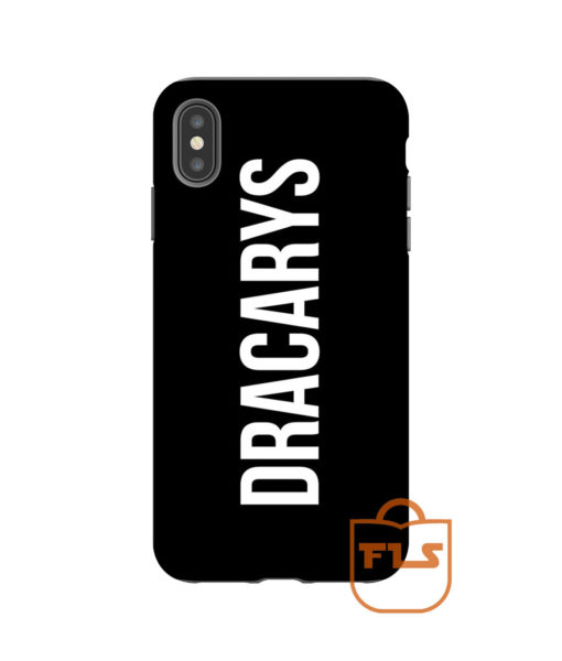 Dracarys Text iPhone Case