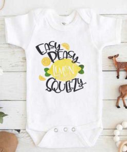 Easy Peasy Lemon Squeezy Baby Onesie