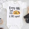 Every Now And Then I Fall Apart Baby Onesie