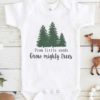 From little seeds grow mighty trees Baby Onesie