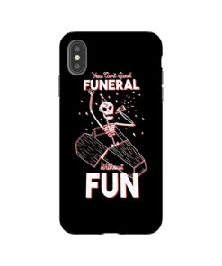 Funny Skeleton iPhone Case