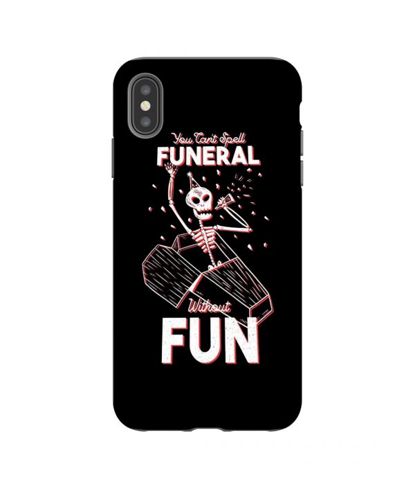 Funny Skeleton iPhone Case