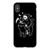 Grim Reaper Black Cat iPhone Case