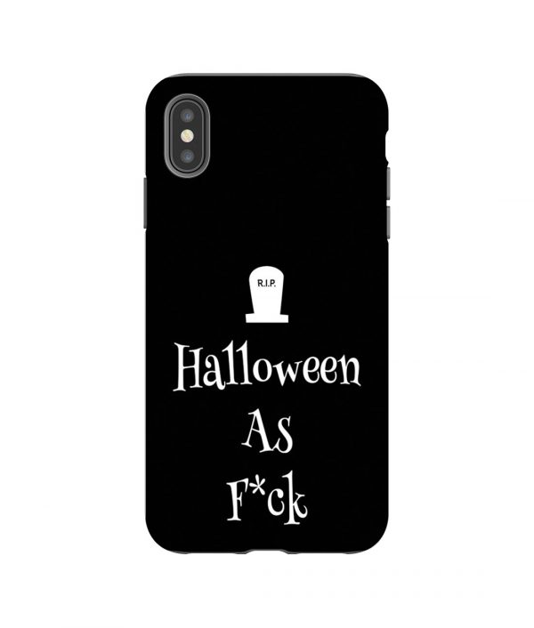Halloween as Fuck iPhone Case