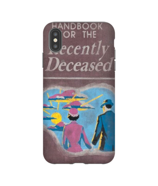 Handbook for the recently deceased iPhone Case