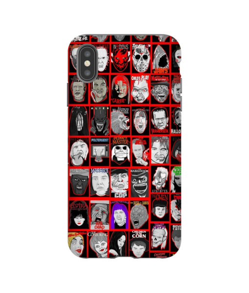 Horror Faces Collection iPhone Case
