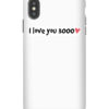 I Love You 3000 iPhone Case