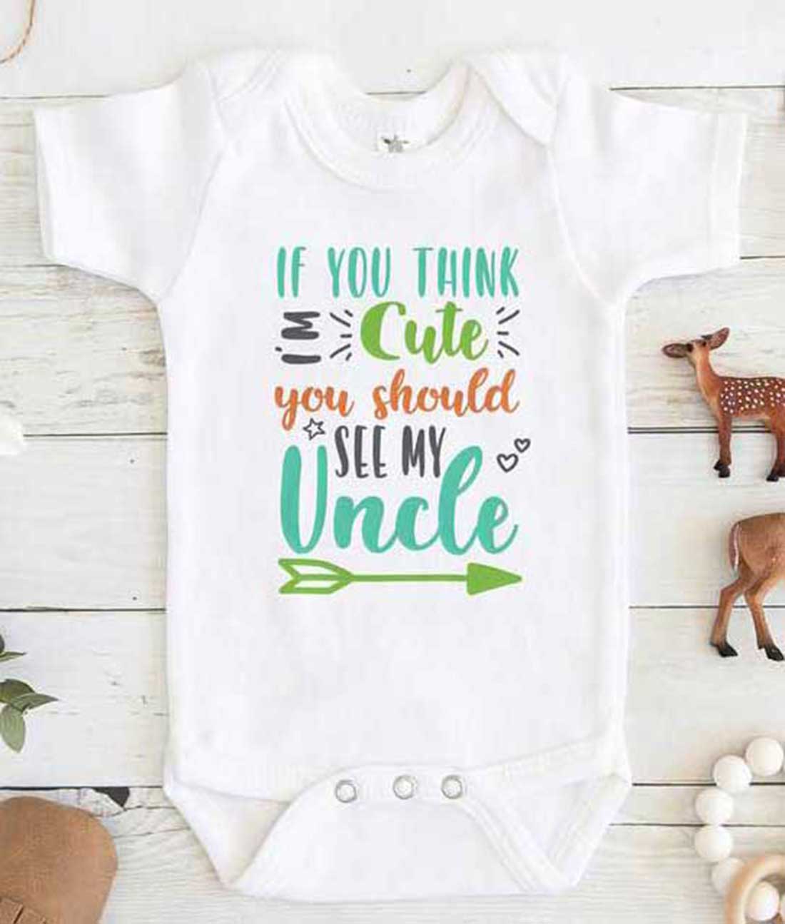 uncle baby onesie