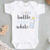 Ill Have A Bottle Of The House White Baby Onesie