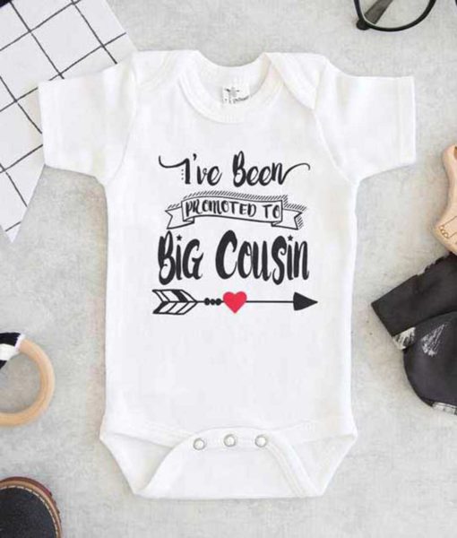 Ive Been Promoted To Big Cousin Baby Onesie
