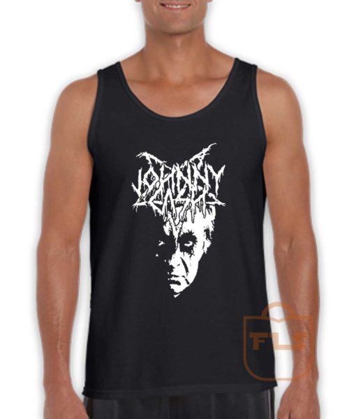 Johnny Cash Black Metal Tank Top